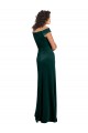 Online Cap Sleeves Square Neck Stretch Velvet A-Line Prom Dress Canada